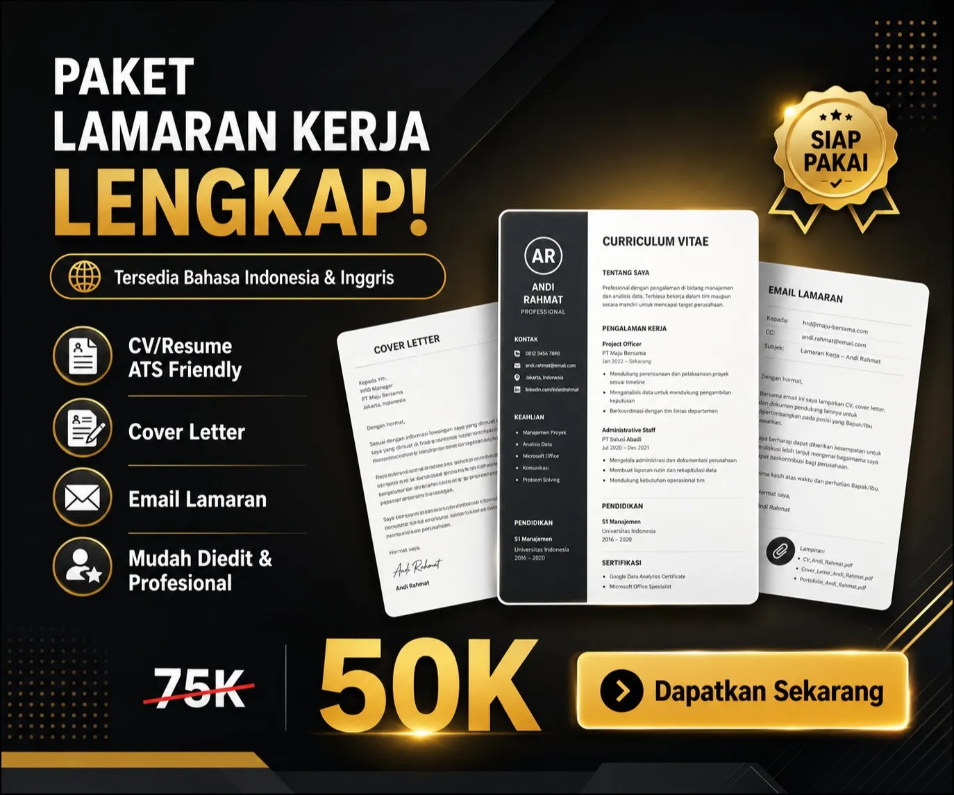 Paket Lamar Kerja
