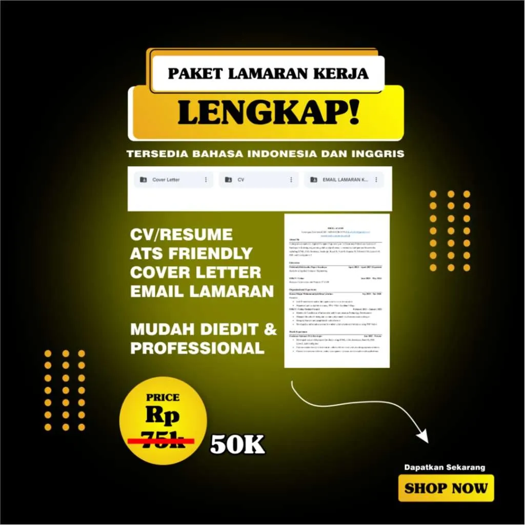 Paket Lamar Kerja