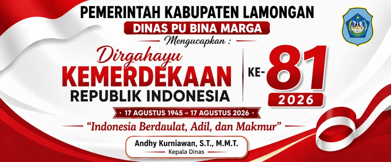 Iklan dinas PU bina marga