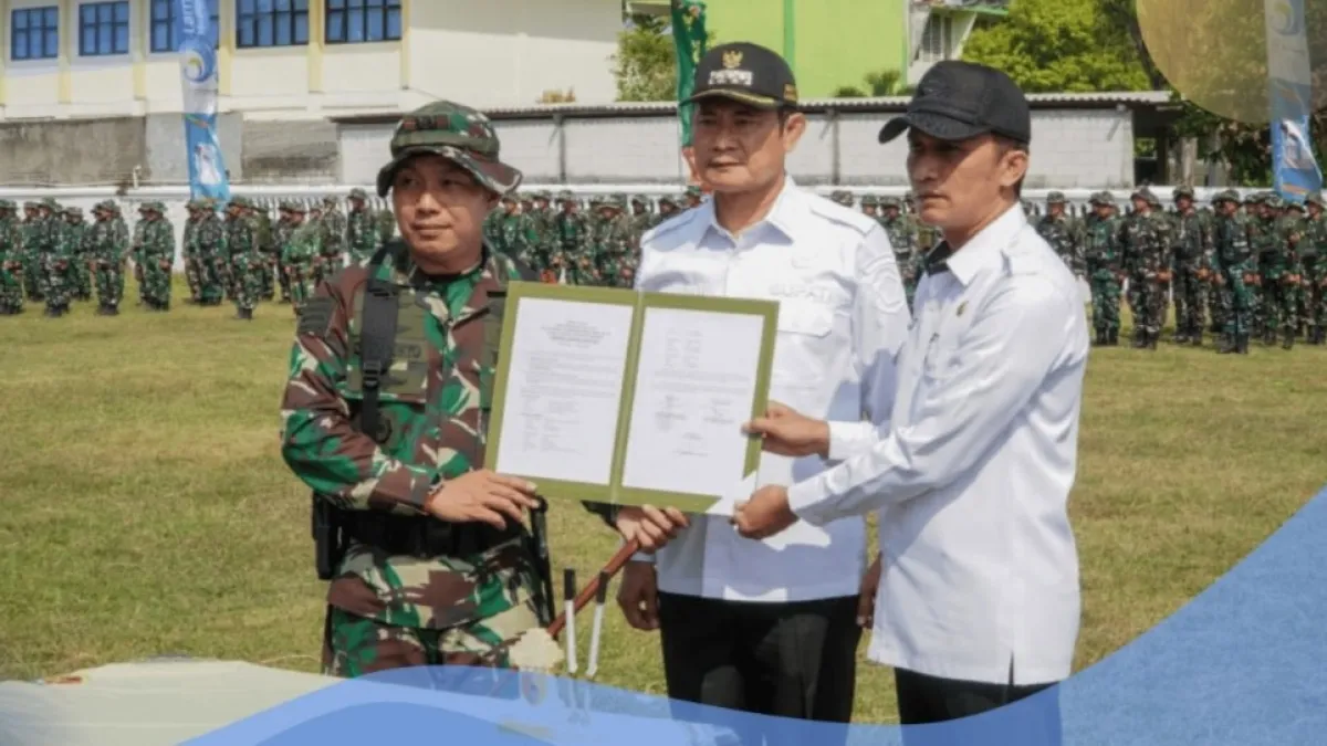 Pelaksanaan TMMD ke-129 Lamongan