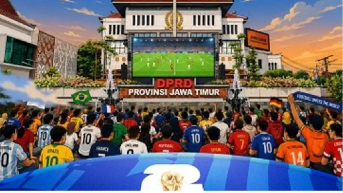 DPRD Jatim Gelar Nobar Semifinal Piala Dunia 2026