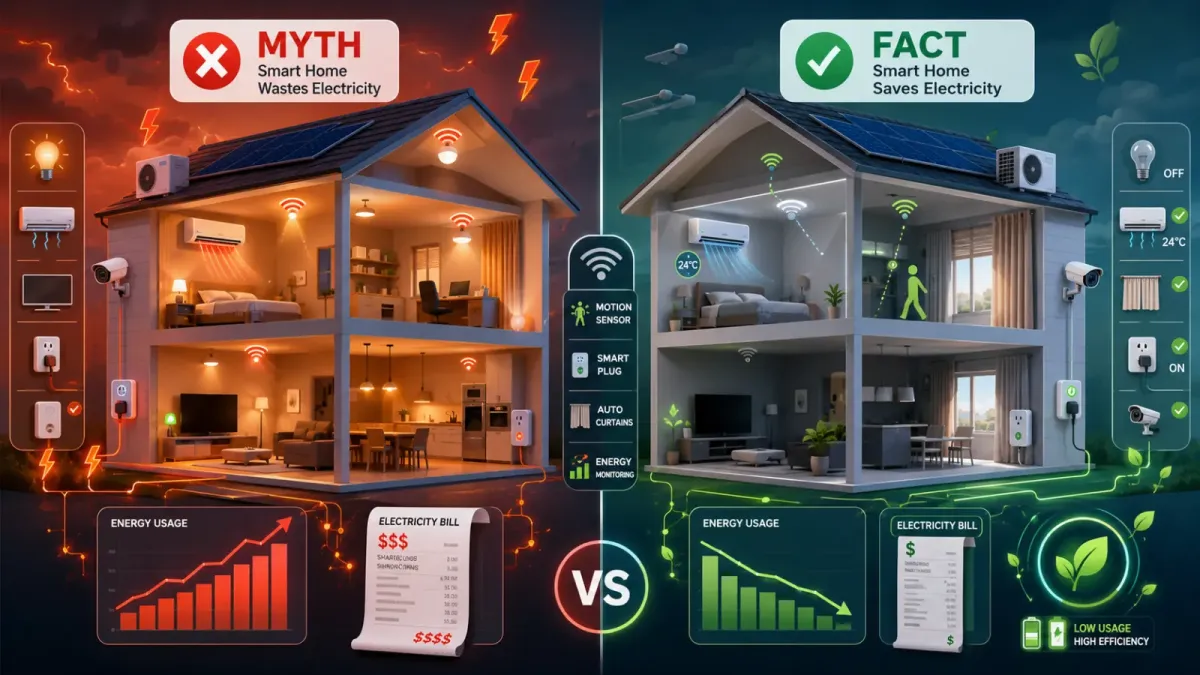 Rumah Pintar (Smart Home) yang Hemat Listrik: Mitos vs Fakta