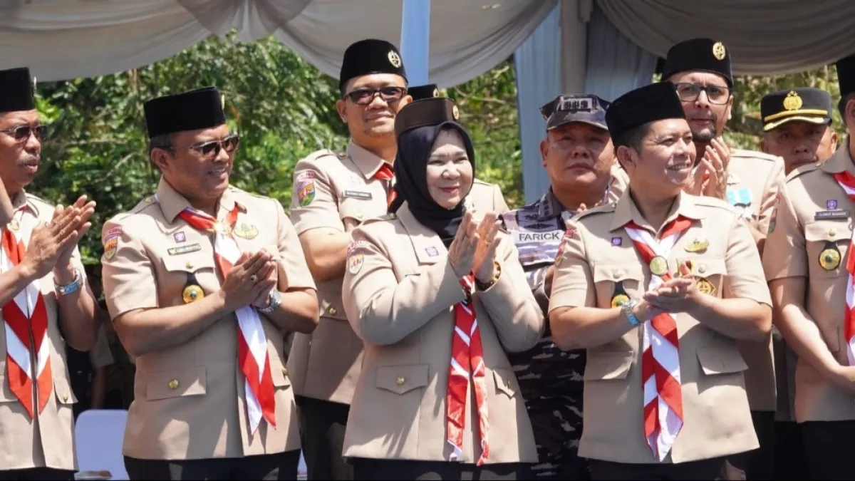 Plt. Bupati Langkat Semangati Kontingen Pramuka Penutupan Jamdasu XI Sumut