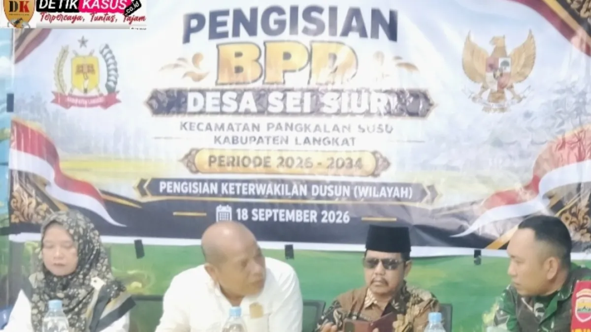 Luar Biasa! Pemilihan Ketua BPD Desa Siur Kec P.Susu Berjalan Demokratis