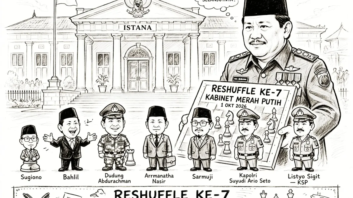 Reshuffle Kabinet ke-7, Deklarasi lndependensi Politik Prabowo